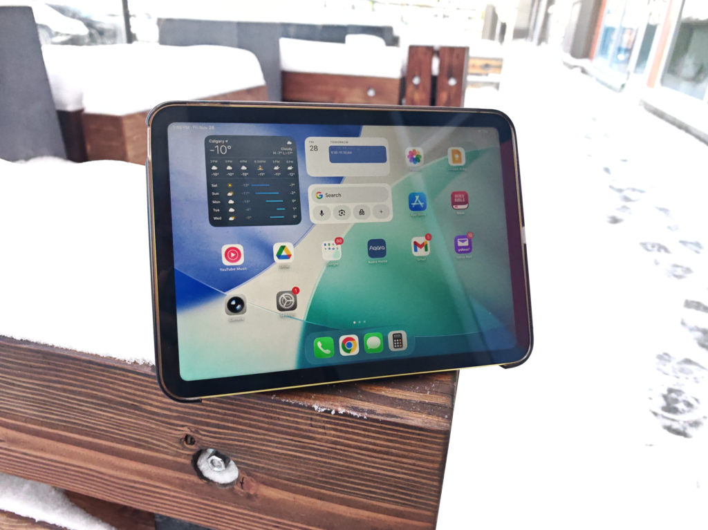 iPad A16 outdoors image 1.