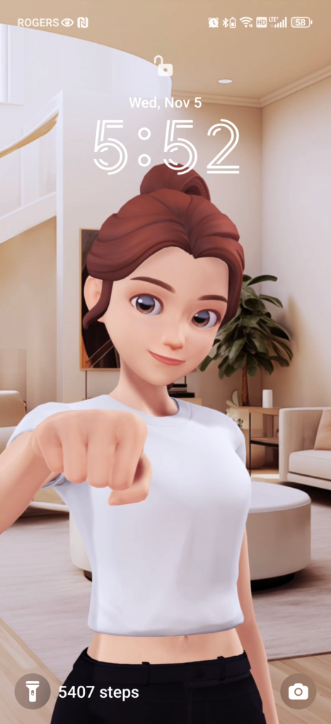 3D Avatar image - fist bump.