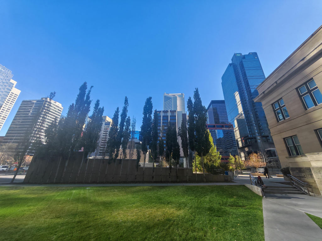 Outdoor image before AI Upscale is applied.