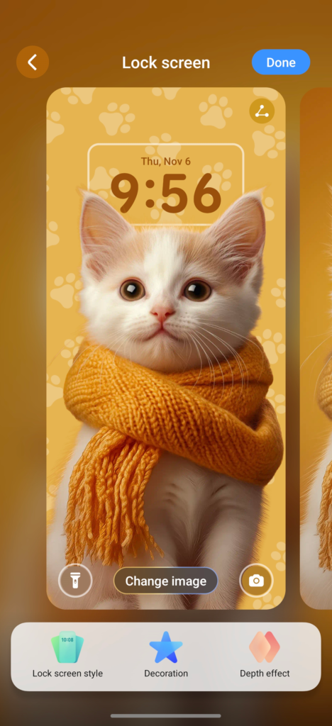 Magic lock screen - cute pets.