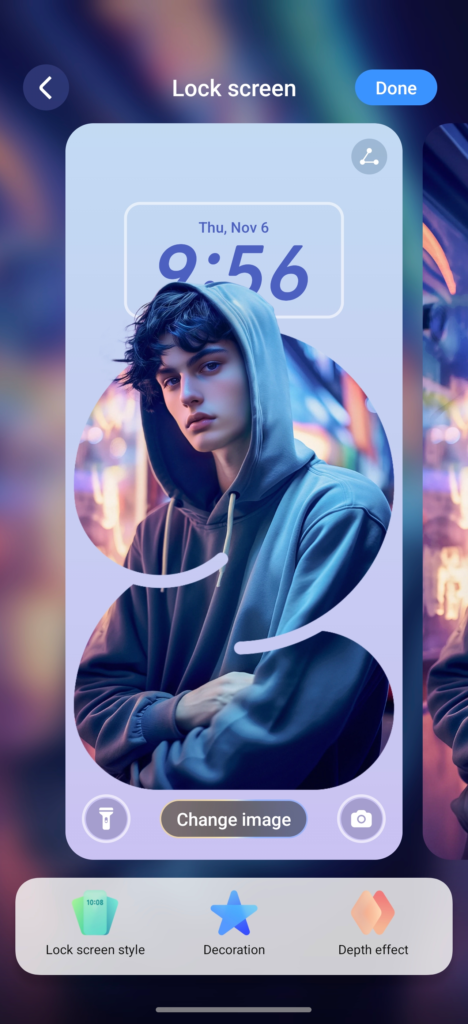 Magic lock screen - lucky number.