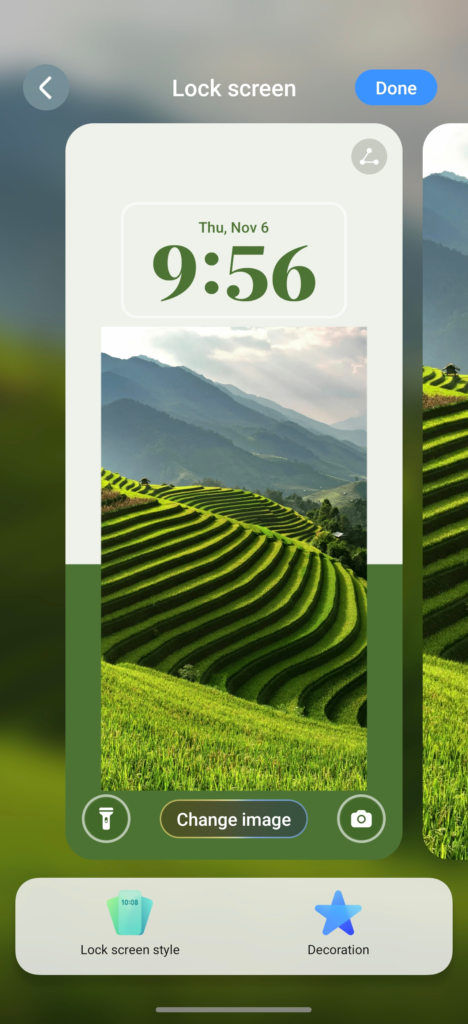 Magic lock screen - minimalist.