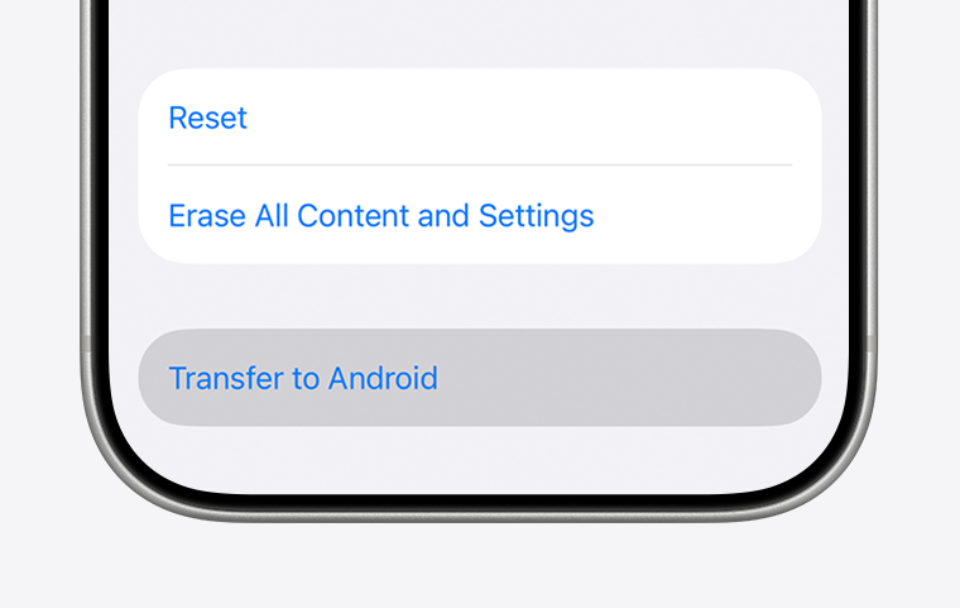 iphone image showing transfer to android tool.