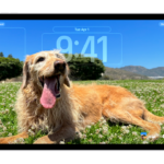 ipados featured image showing a dynamic lock screen.